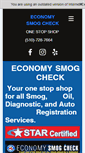 Mobile Screenshot of economysmogcheck.com